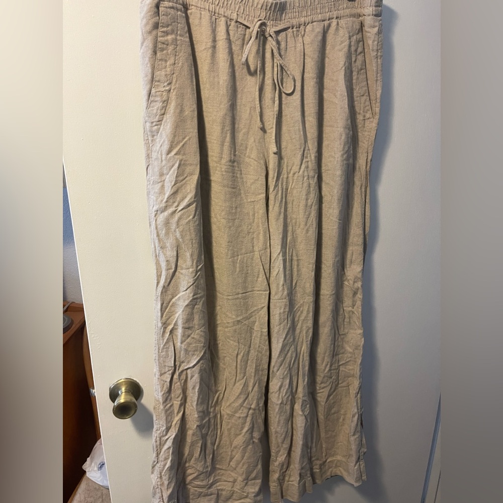 Target wide leg Linen Pants